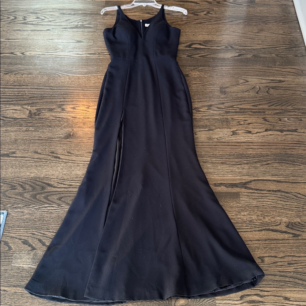 Dress the Population Black Long Dress